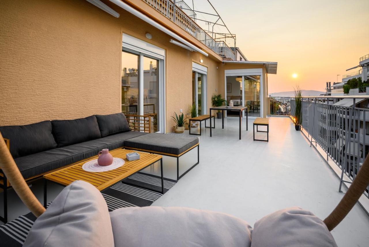 The H Experience - Urban 2Bd Rooftop Athens Center Eksteriør billede