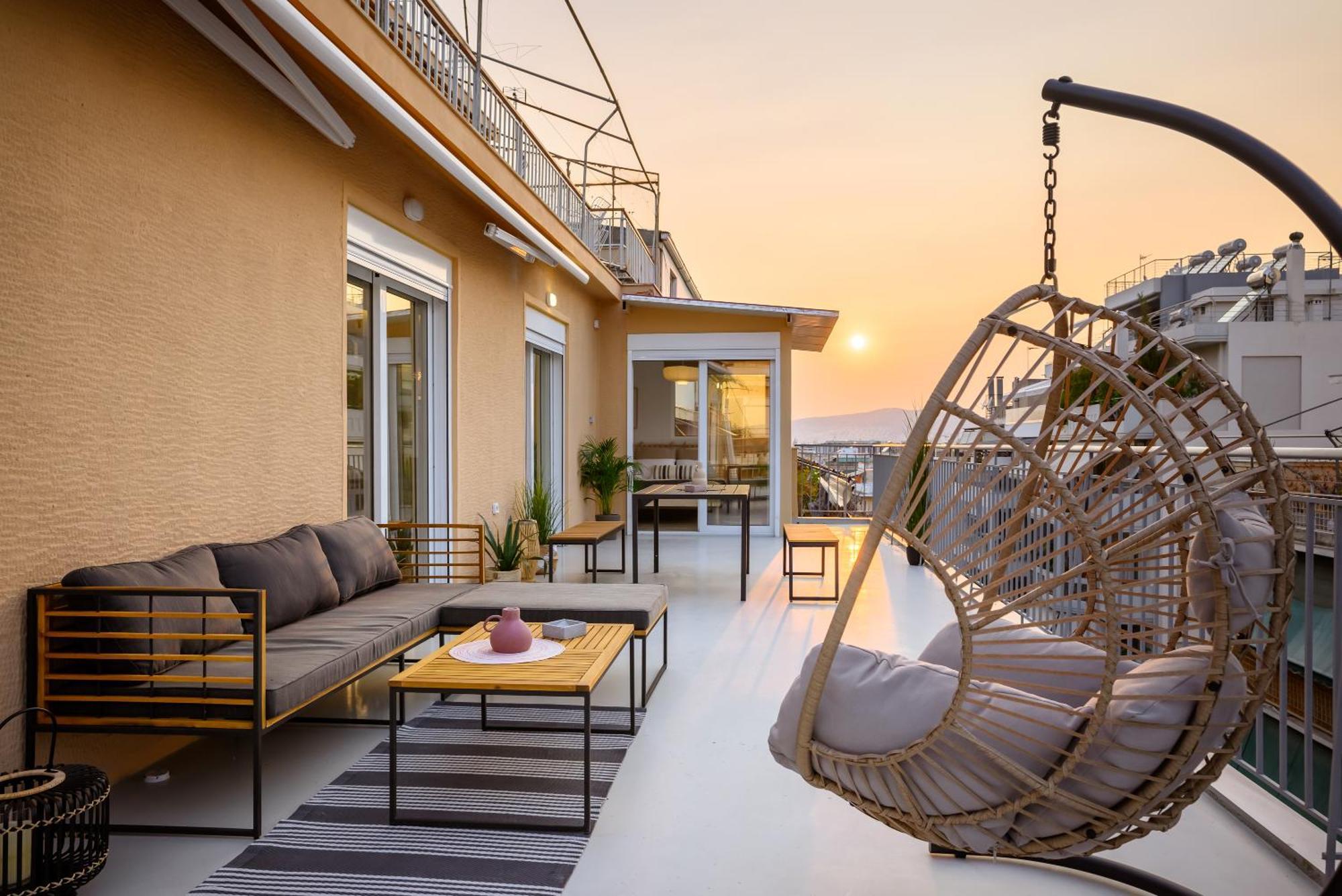 The H Experience - Urban 2Bd Rooftop Athens Center Eksteriør billede