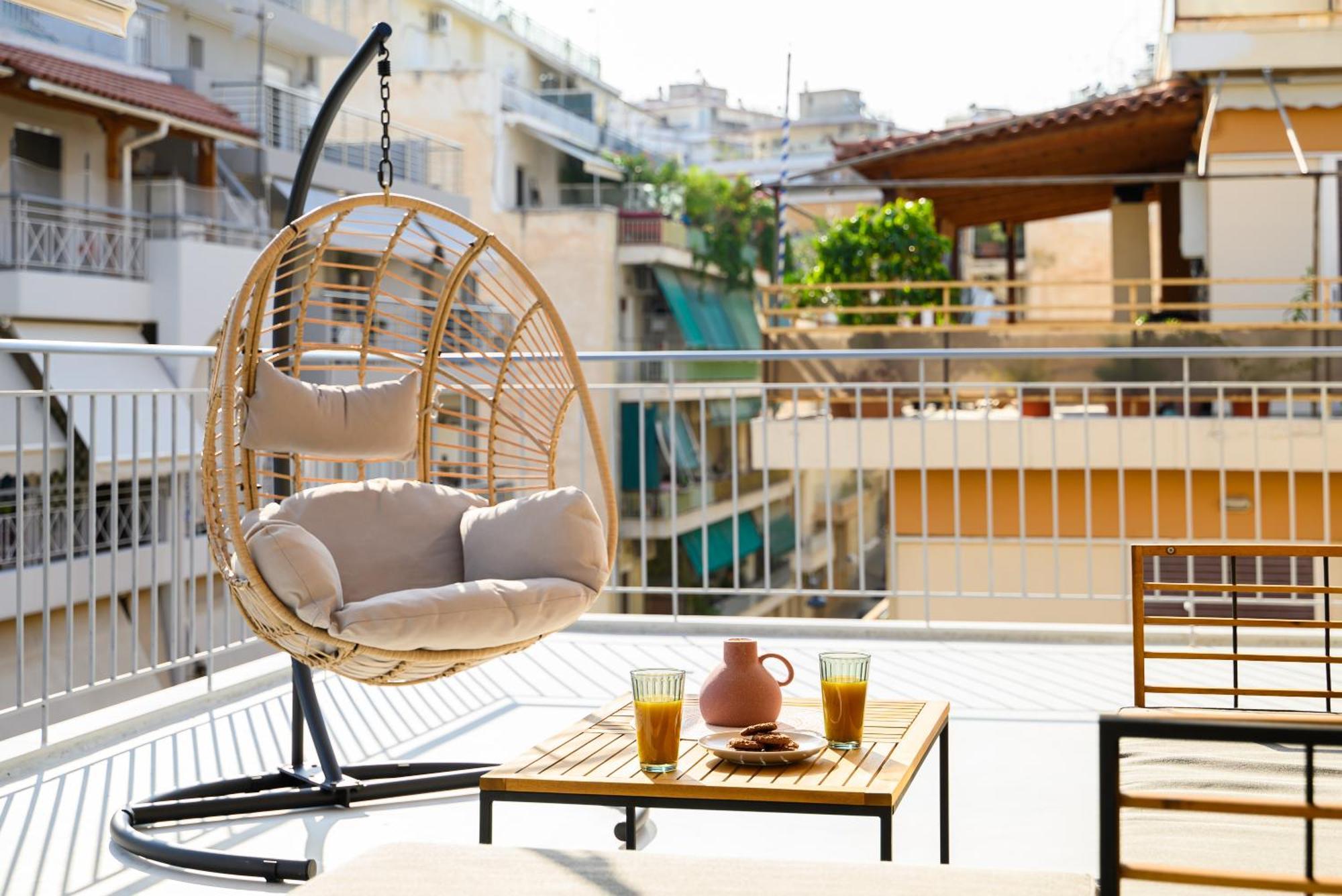The H Experience - Urban 2Bd Rooftop Athens Center Eksteriør billede