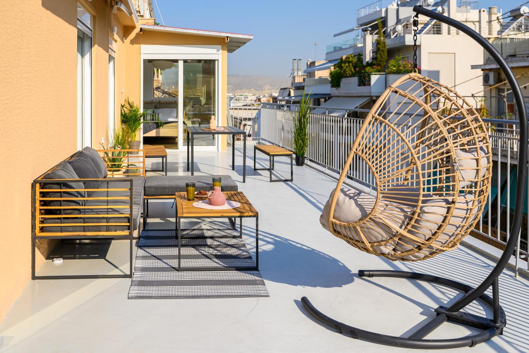 The H Experience - Urban 2Bd Rooftop Athens Center Eksteriør billede